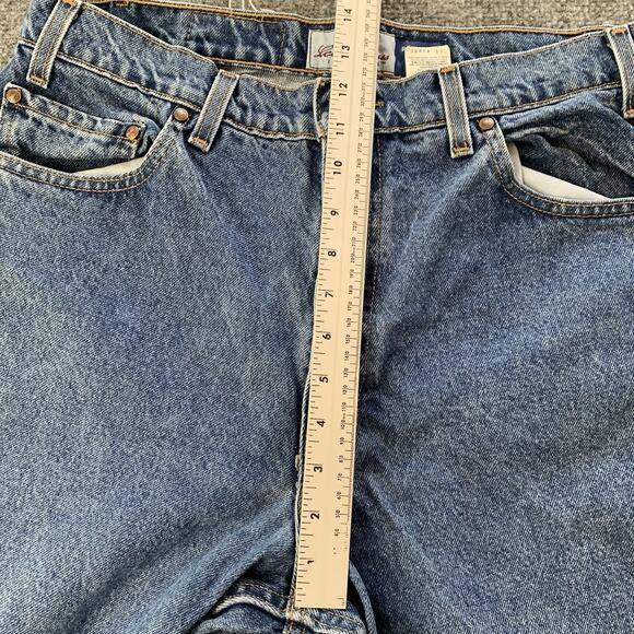 VTG Levi’s 540 Jeans Flex Denim 90s Relaxed Fit Med Wash Mens 36x29 (34x29) - Picture 11 of 16